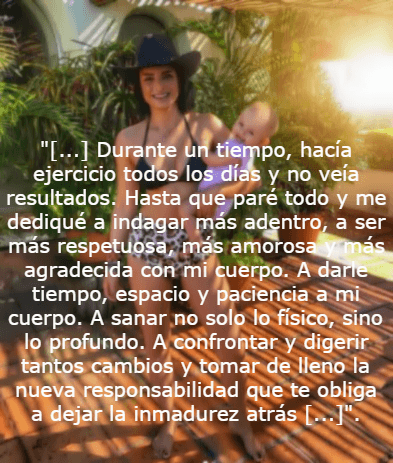 Aislinn Derbez comparte mensaje de posparto a poco más de seis meses del nacimiento de Kailani