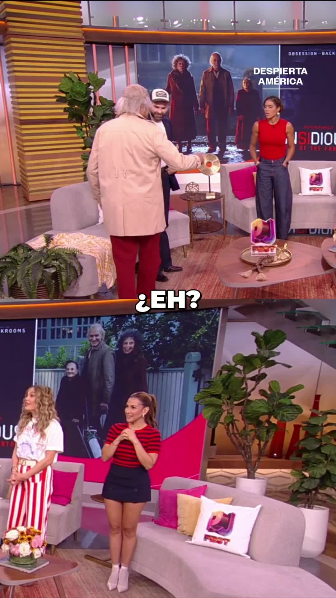 Alan Tacher asusta a Jessi con su transformación en un personaje de terror