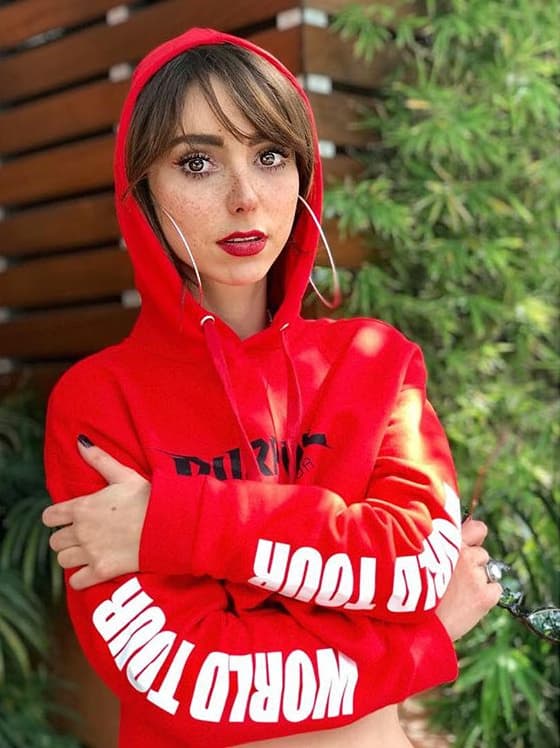Aunque algunas mujeres prefieren ocultarlas,
<b>Natalia Téllez</b> está orgullosa de sus pecas.