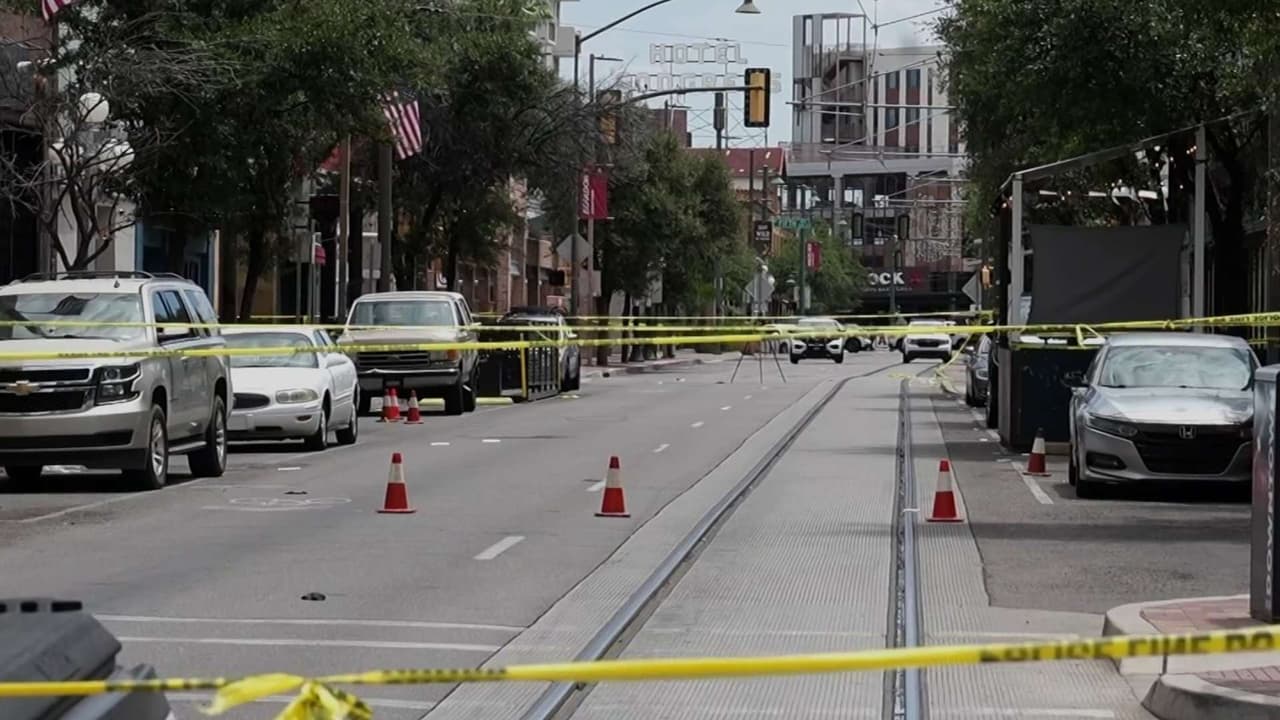 Tiroteo en el centro de Tucson deja nueve heridos y un sospechoso grave