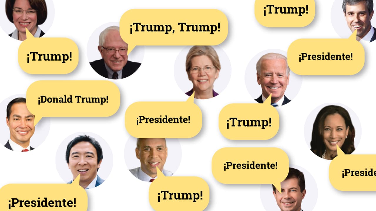 Interactivo: Quién atacó más a Trump en el debate y qué giro dio el discurso de los favoritos en la campaña