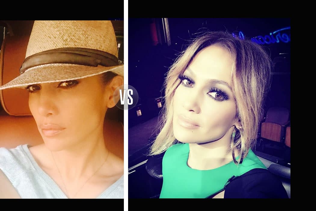 Pero lo más admirable de esta estrella es que no le teme a mostrarse con poquito makeup.