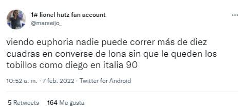 Reacción a 'Euforia' en Twitter