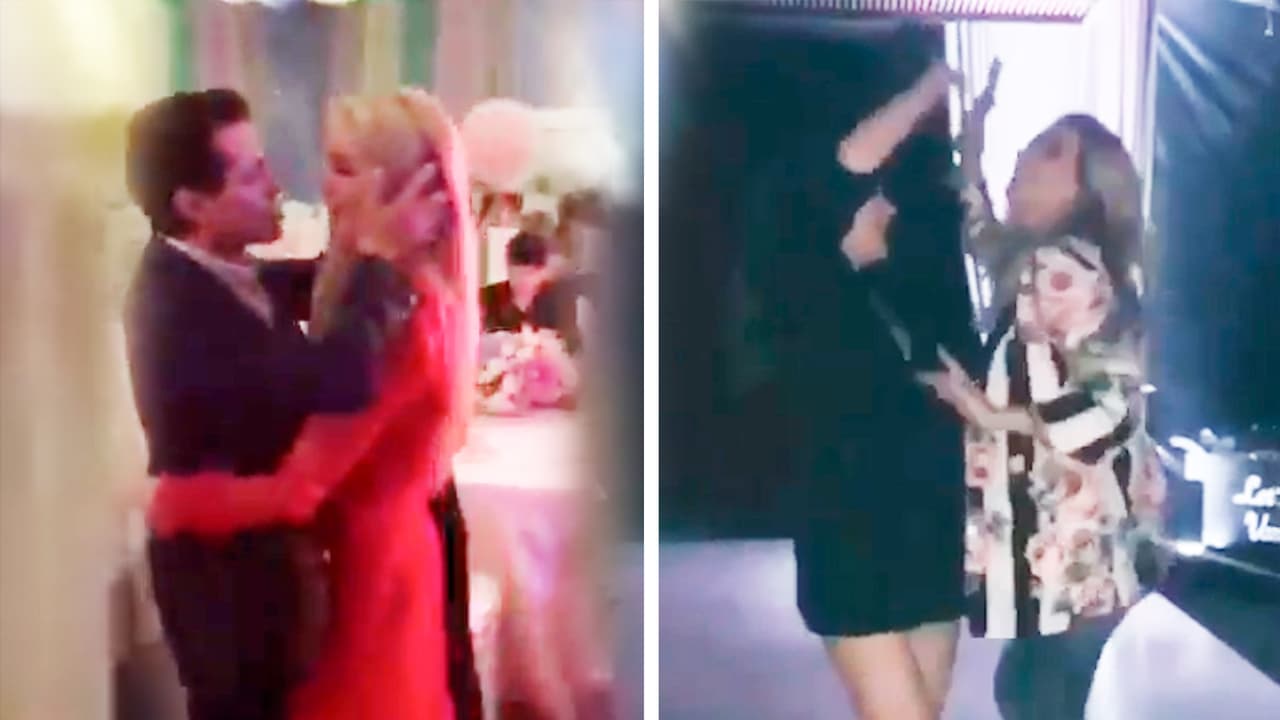 ¿Coincidencia? 'La Gaviota' y su hija demuestran que también 'bailan', como Peña Nieto y su nueva novia