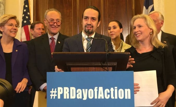 Lin-Manuel Miranda urge al Congreso reestucturar la deuda de Puerto Rico 