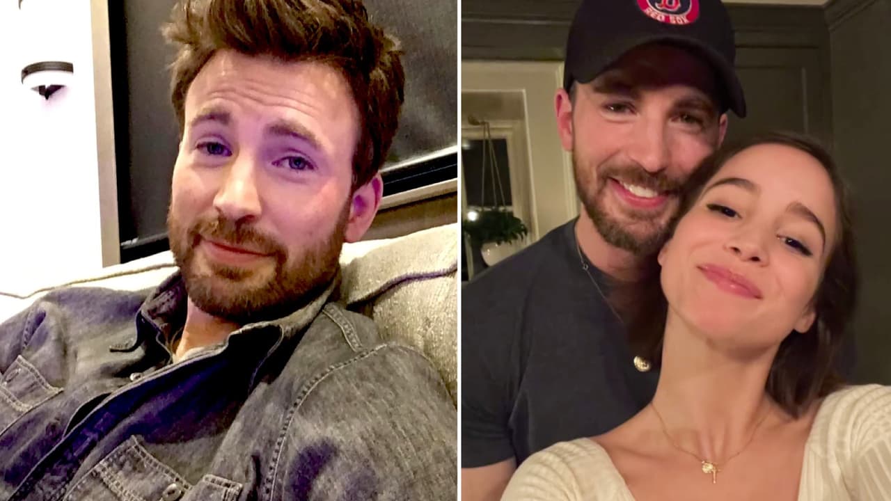 Chris Evans presume más de 20 románticas fotos con su novia Alba Baptista por San Valentín
