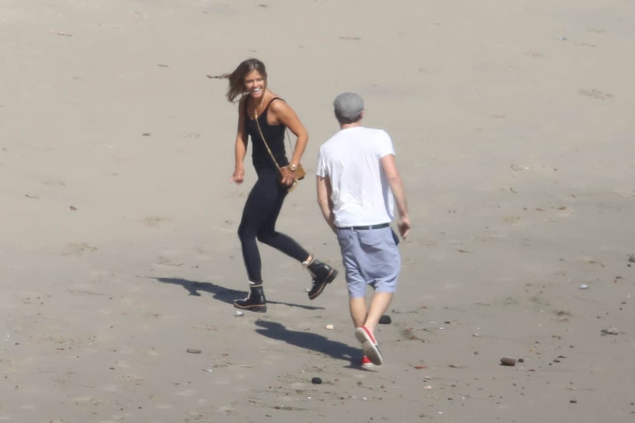 Pero estos tortolitos no sólo estaba de paseo.