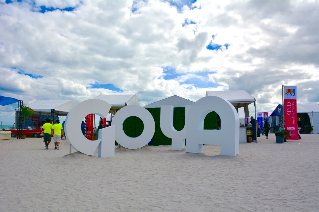 Goya fue uno de los auspiciadores principales del Festival.