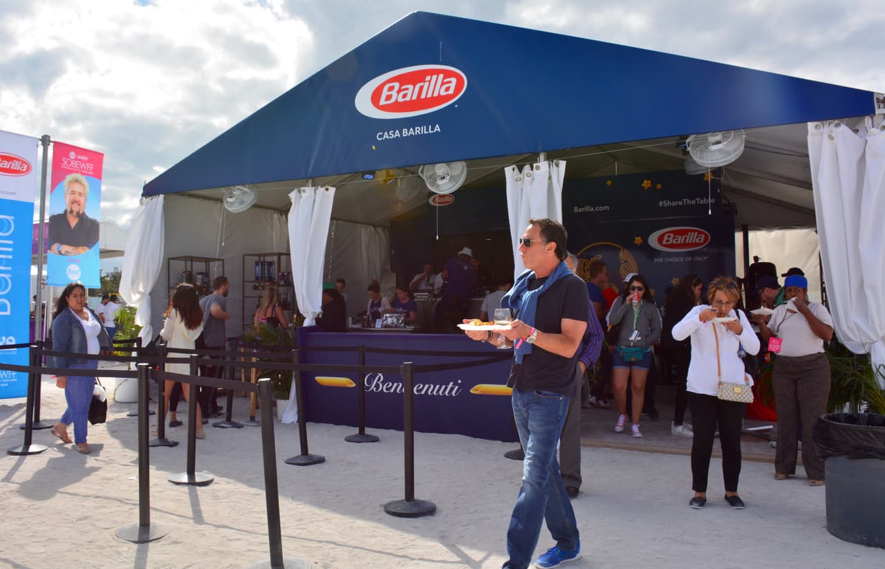 Estación de la empresa de pastas, Barilla.