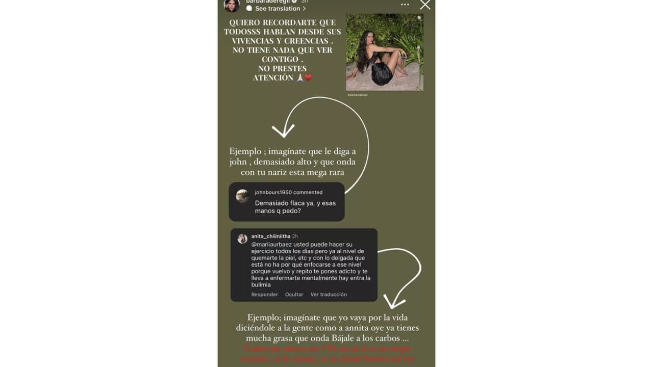 La actriz pagó a sus detractores con la misma moneda.