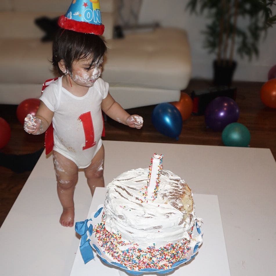 La llegada de Aiden Matteo el 11 de marzo de 2015 fue uno de los momentos más esperados para la modelo, quien desde entonces ha compartido las fotos más tiernas de su bebé en sus redes sociales.