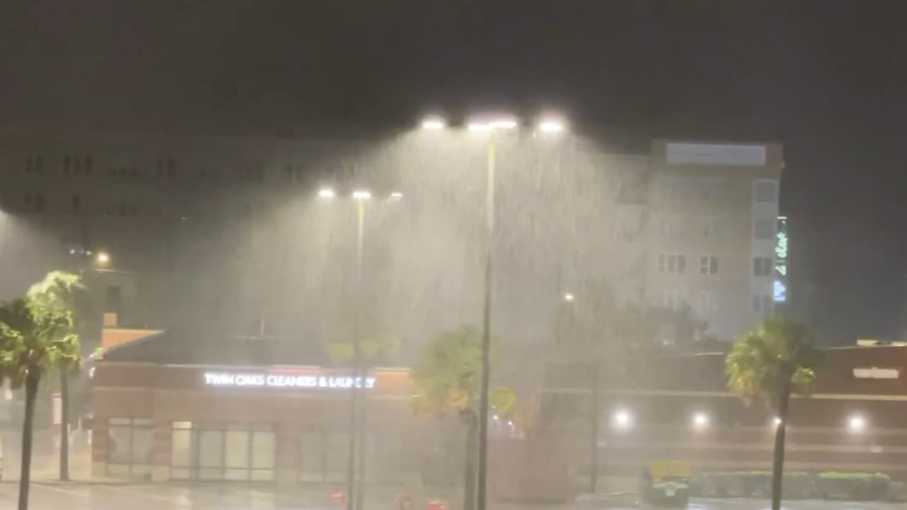 Nicole Velez aprovechó nuestra herramienta 'Repórtalo Houston' para enviarnos esta imagen del huracán.