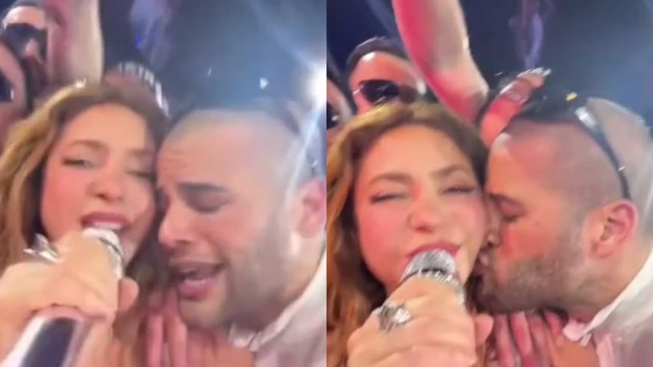 Fan besa a Shakira en pleno concierto y causa indignación: video del momento