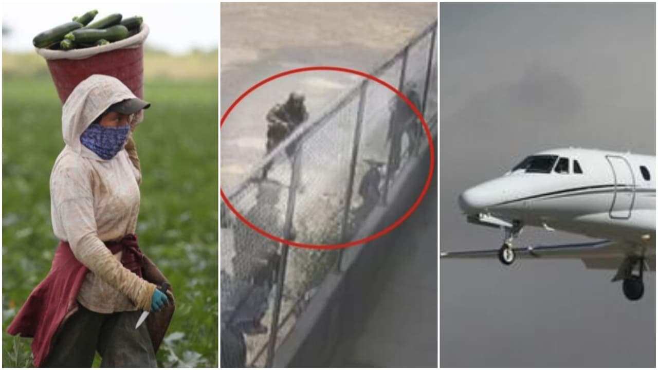 Más cheques de ayuda en 4 estados y una avioneta es interceptada por cazas F-16: los videos que marcaron la semana