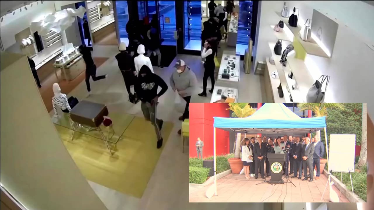 Fiscal de Florida anuncia proyecto de ley para combatir los robos "flash mob"