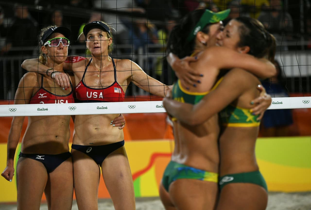 Kerri Walsh Jennings pierde pro primera vez en su historia en unos Juegos Olímpicos.