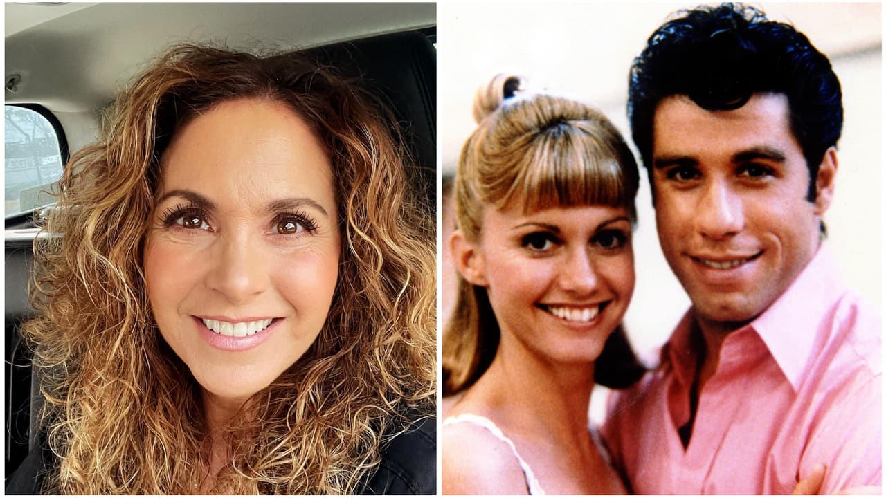 Lucero se transformó en Olivia Newton-John para salir en TV: así fue su coreografía de 'Vaselina'