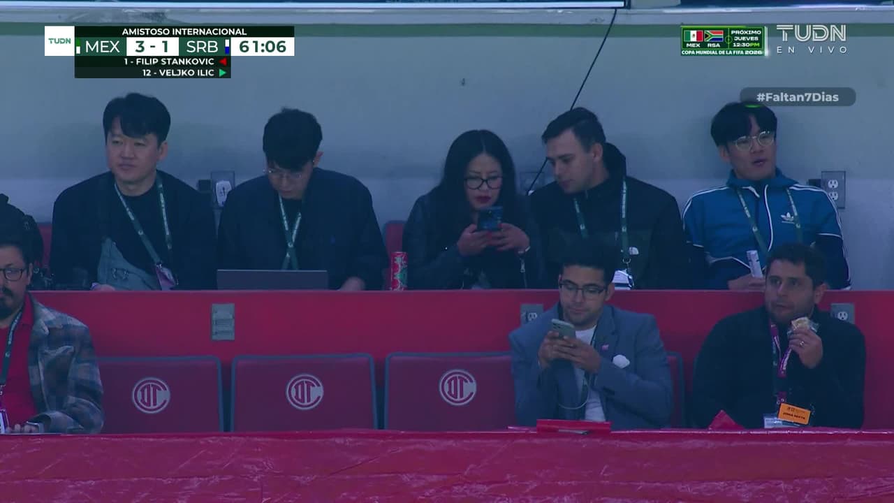 ¡Enemigo íntimo! Coreanos se encuentran viendo a México en el Nemesio Díez