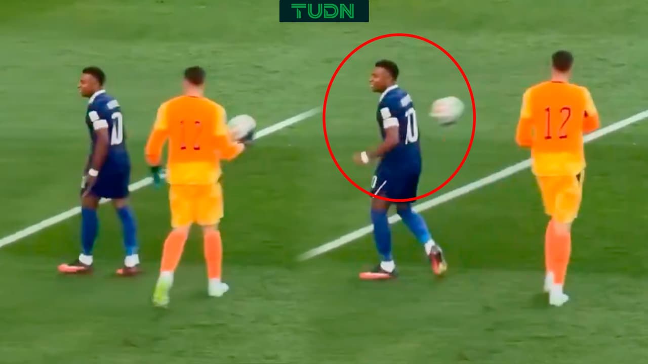 Orlando Gill y Mbappé protagonizan intenso pleito en el cierre del partido