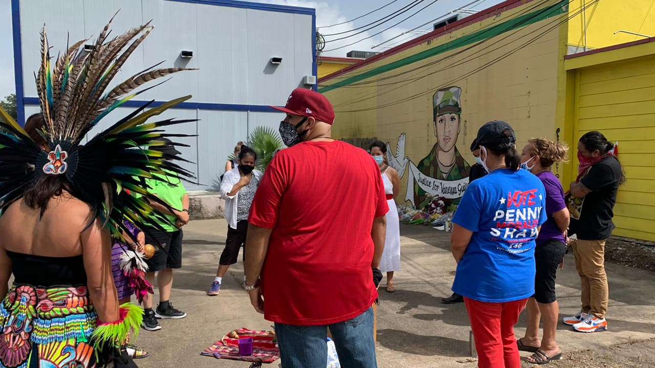 Desde que se pintó el mural de Vanessa se han estado llevando a cabo eventos en su honor.
