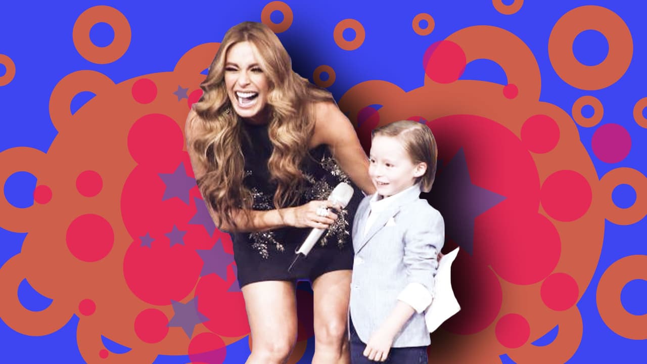 Mateo, el hijo de Galilea Montijo, no puede dejar de ver a las bailarinas