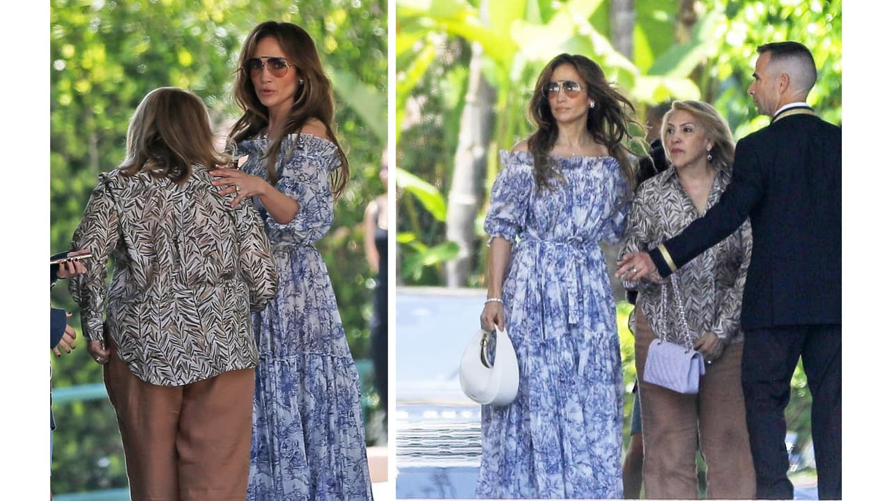 JLo y su madre, Guadalupe Rodríguez.