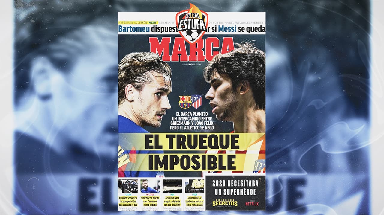 ¿Trueque de Barcelona y Atlético por Griezmann y Joao Félix?