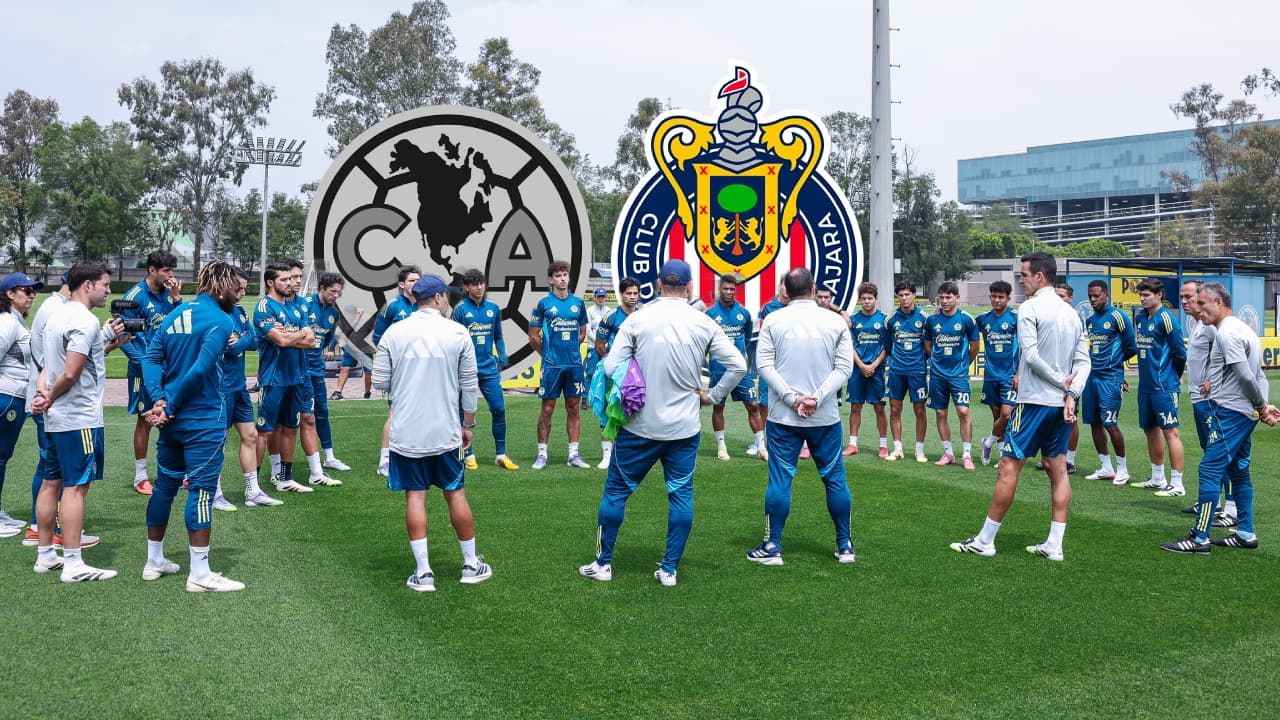 América prepara el Clásico ante Chivas con baja inesperada