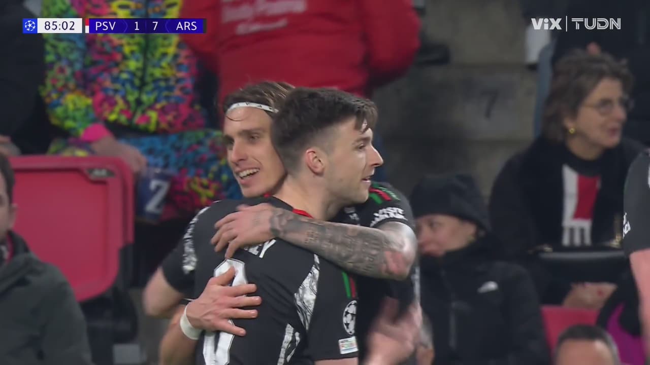 ¡Ya son 7 del Arsenal! Riccardo Calafiori define de gran manera para el 1-7