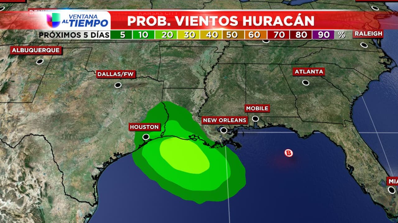Tormenta tropical para el jueves en la noche