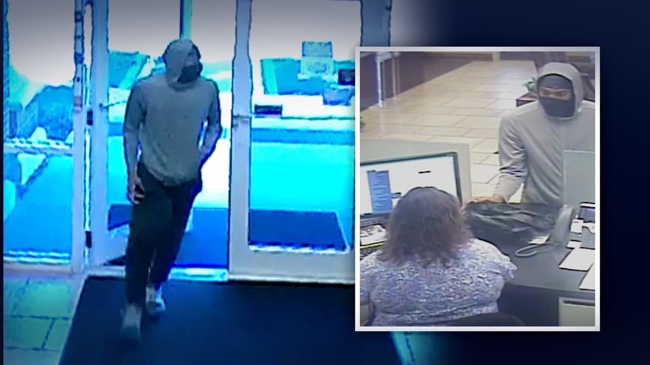 Buscan a sospechoso que robó un banco en el condado de Hernando