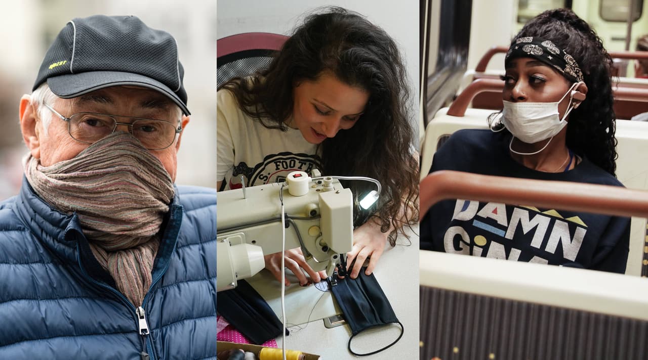 <a href="https://www.univision.com/local/los-angeles-kmex/10-errores-criticos-relacionados-con-las-mascarillas-en-medio-de-crisis-por-el-coronavirus-fotos">El uso de máscaras, tapabocas, bufandas o pañuelos</a> dejó de ser una opción y ahora es una norma que deben cumplir los angelinos al salir a la calle.