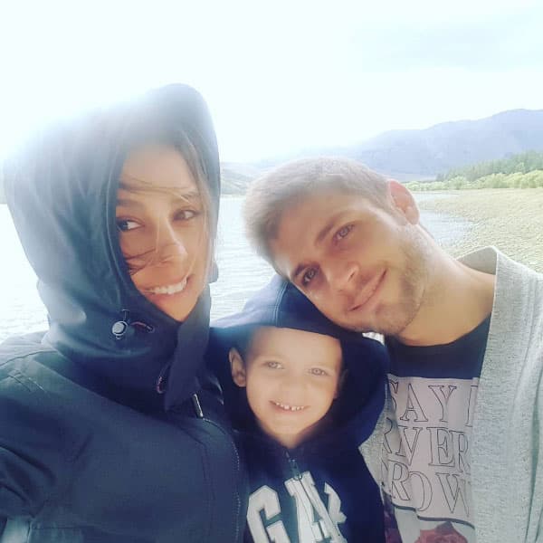 Tiene muy buena relación con el pequeño Benicio: "Aquí soy felíz.. Gracias por tanto @horaciopancheri".