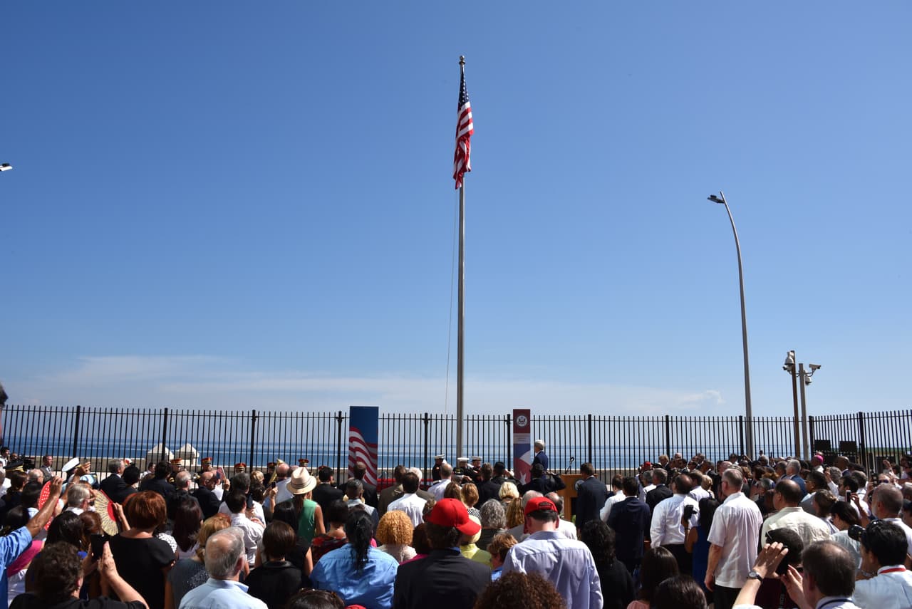 Reapertura de la Embajada de Estados Unidos en Cuba