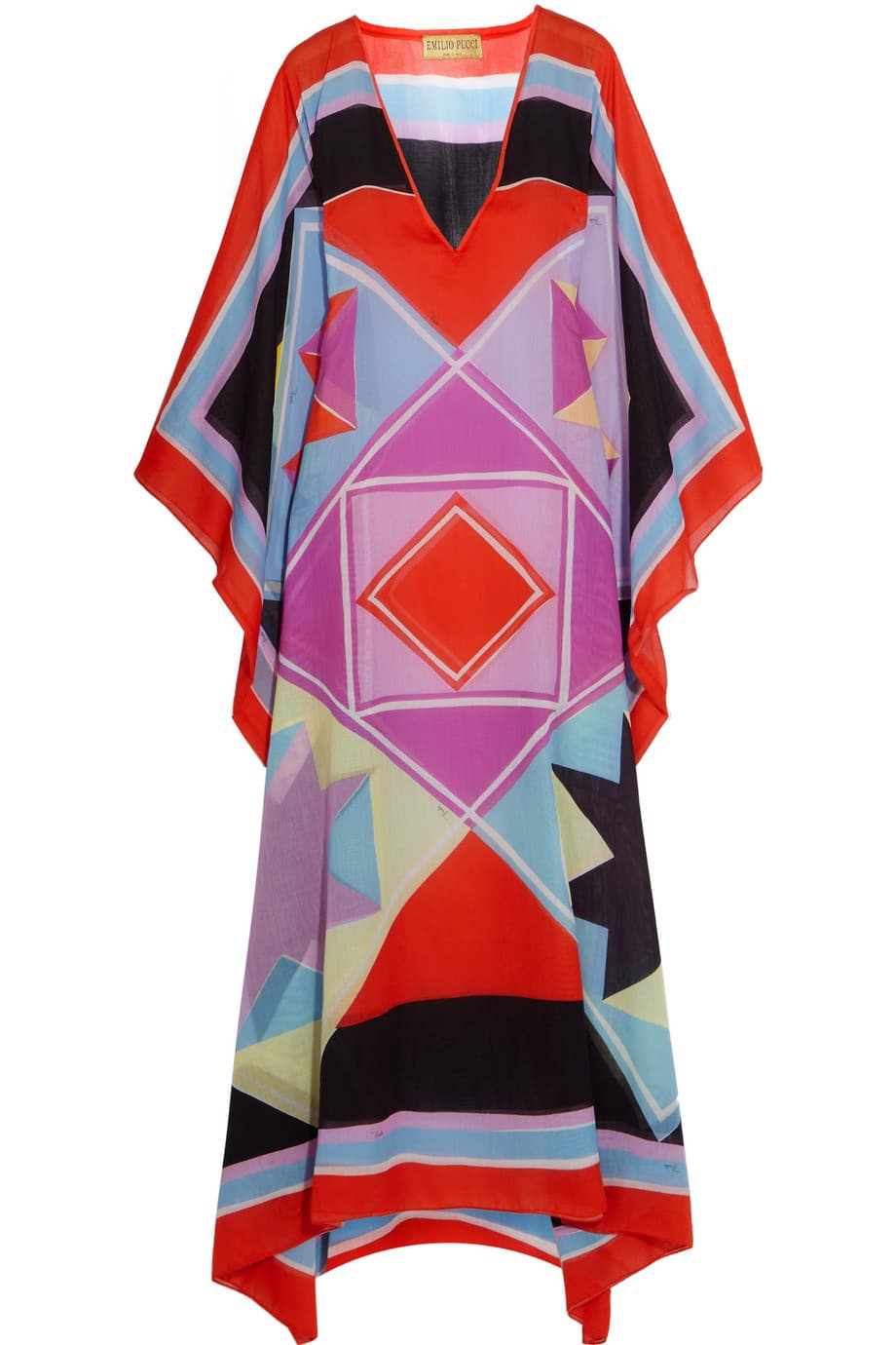 El código de vestir de un evento en la piscina o la playa puede ser tan desafiante como un evento de alfombra roja, por eso, cuando un buen traje de baño no es suficiente, hay que tener en el armario una linda y colorida salida de baño. Una pieza vestidora que sirva en varios ambientes. (Emilio Pucci)