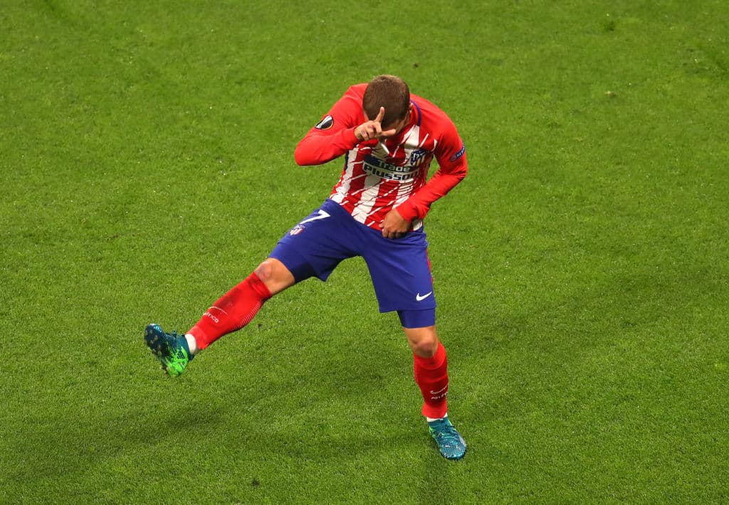 Antoine Griezmann marcó y lo festejó con su baile salido del famoso videojuego ‘Fortnite’