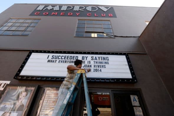 La noticia de Rivers fue muy dura para el mundo de la farándula.