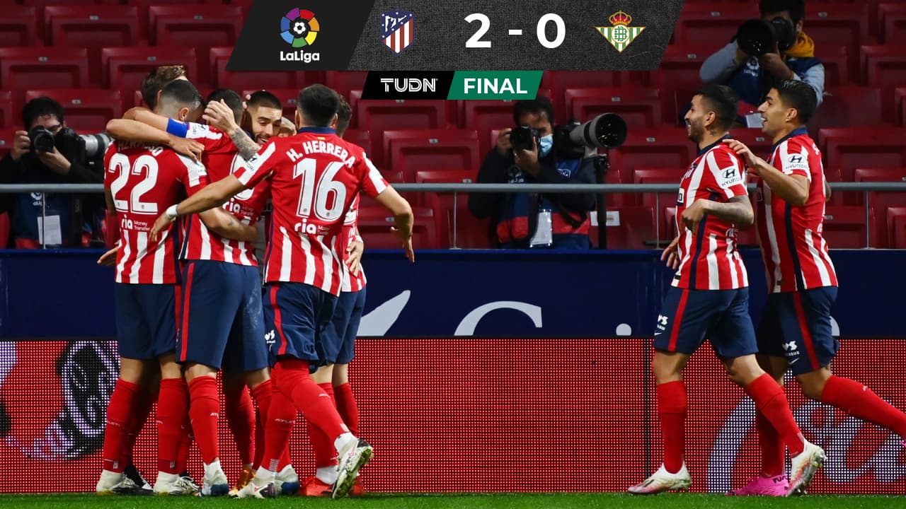 Atlético sigue invicto al vencer al Betis con Héctor Herrera