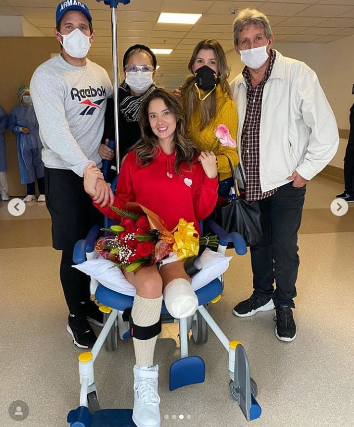 "Gracias por este homenaje que me hacen y permitir compartir con todos 
<b>la nueva versión de mí</b>", es parte del mensaje que escribió la colombiana.
<br>