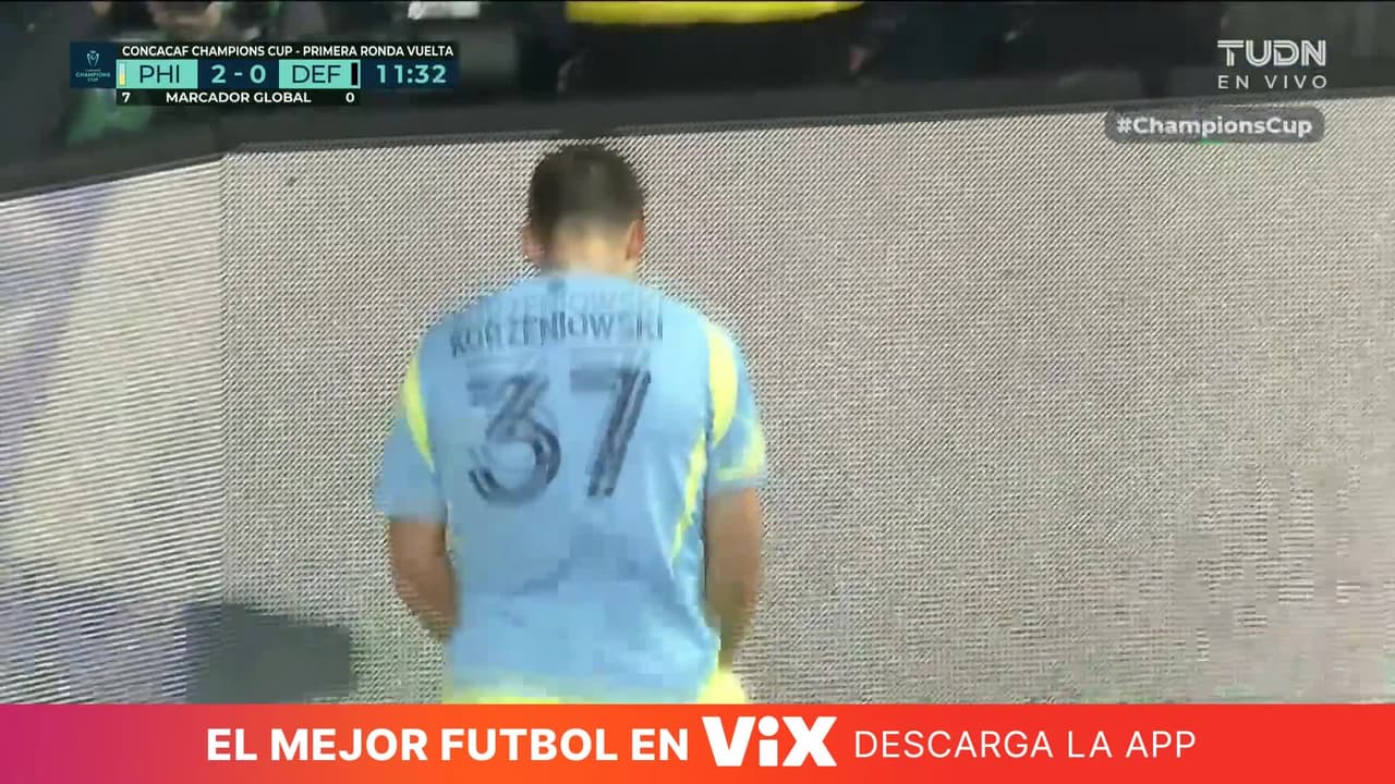 ¡Philadelphia Union aumenta la cuota a tres! Korzeniowski saca potente disparo
