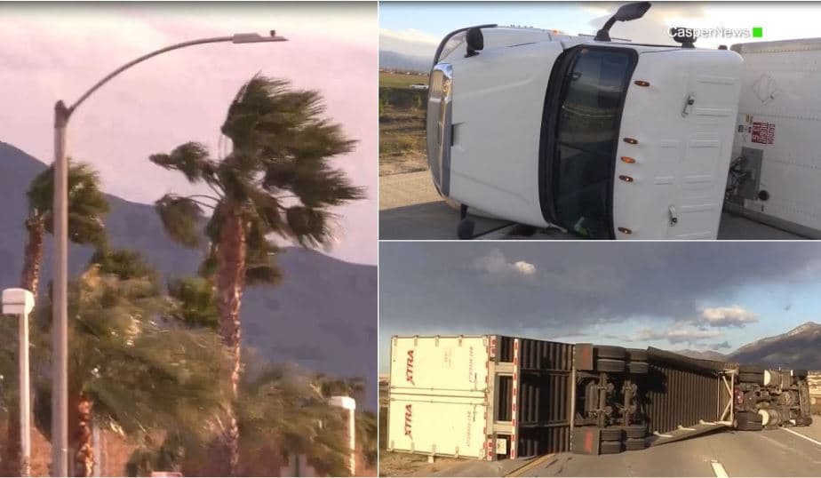 Los Ángeles y Ventura en alerta por vientos de hasta 70 millas por hora 