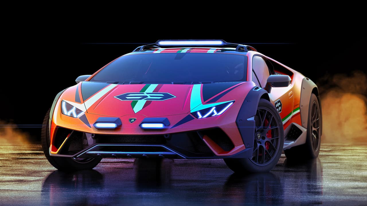 Lamborghini Huracán Sterrato concept, el supercarro de rally que necesito