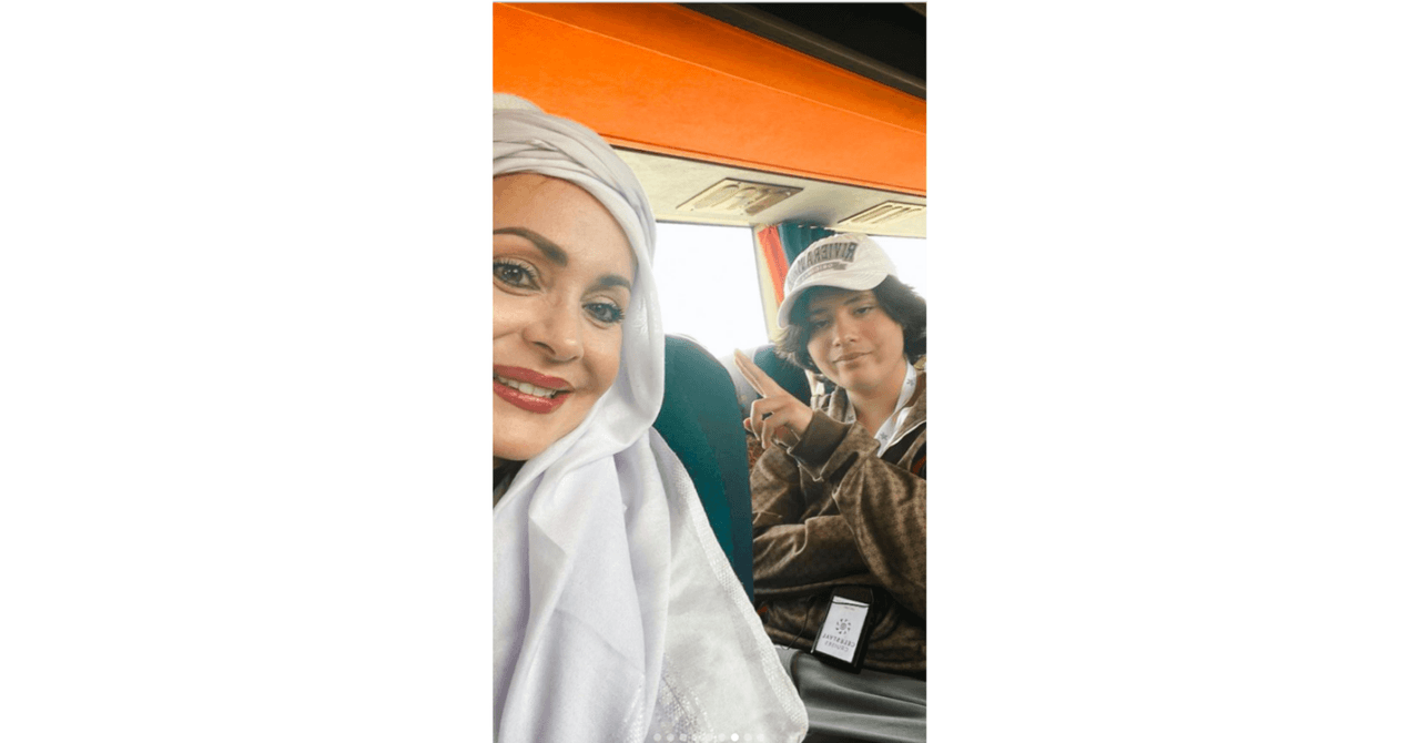 Gabriela Spanic y su hijo