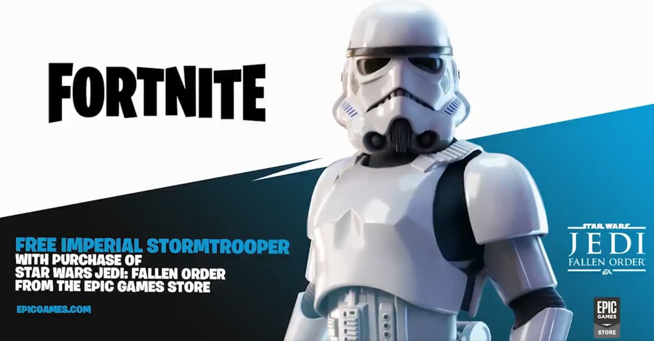 Fortnite tendrá skin de Stormtrooper