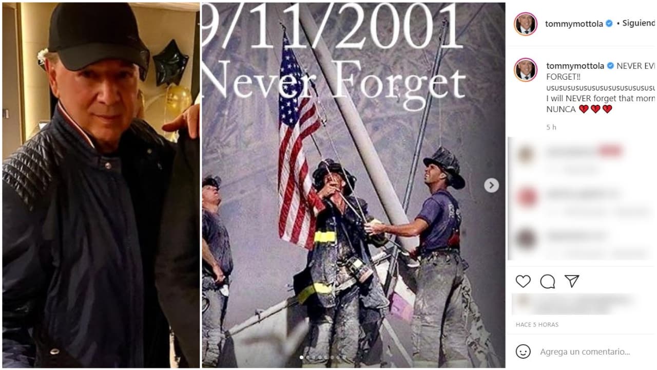 Con letras mayúsculas
<b>Tommy Mottola</b>, el esposo de Thalía, externó que "nunca, nunca, lo olvidaremos".