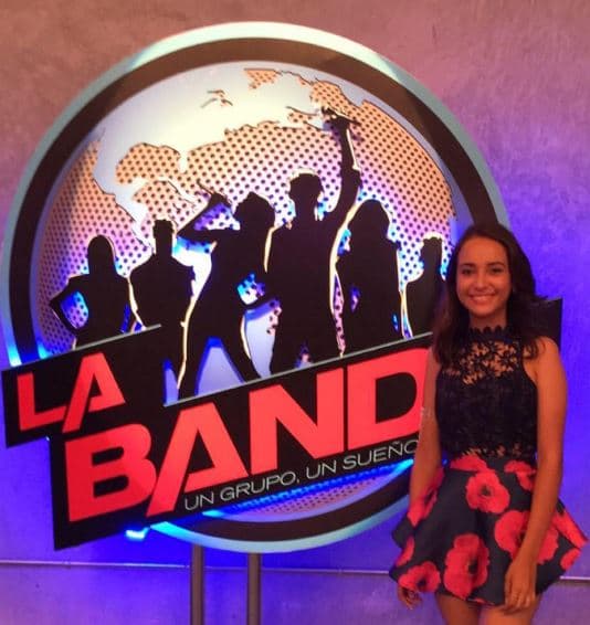 Participar en La Banda y haber llegado hasta los shows en vivo es uno de los días que recuerda con mucha emoción.