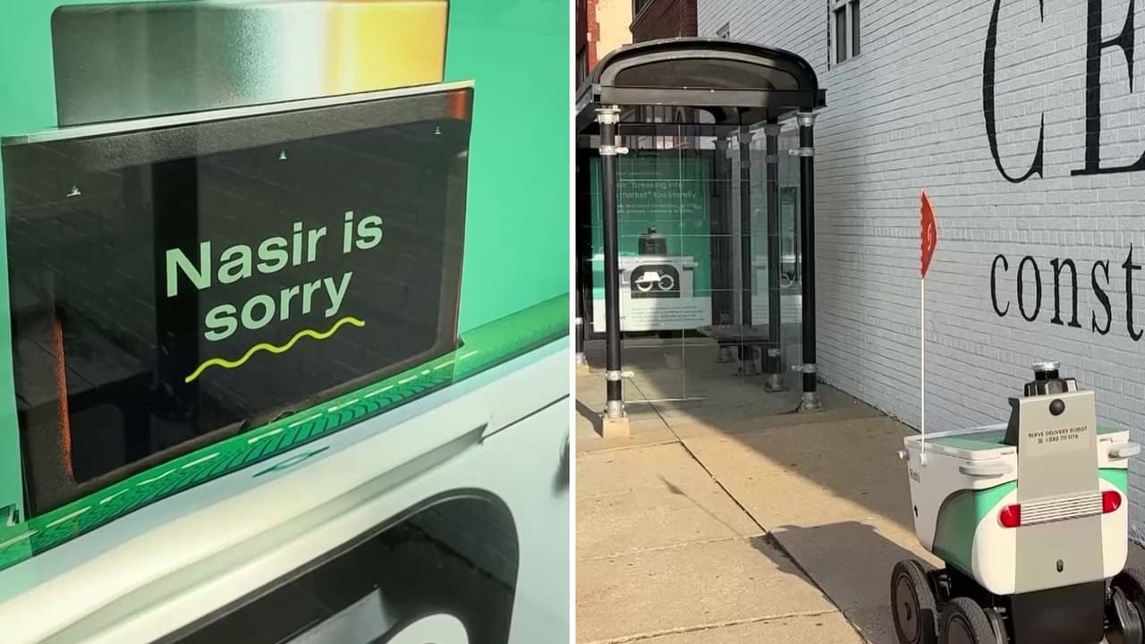 Robot 'Nasir' se disculpa con comunidad de West Town por choque en parada de CTA