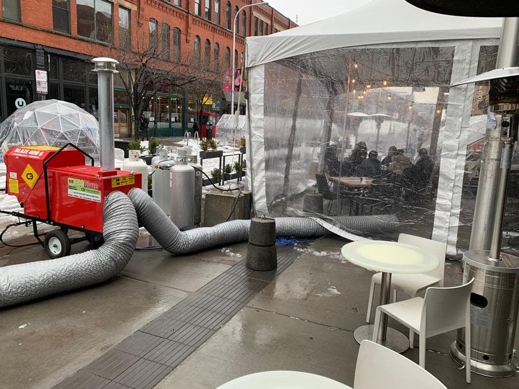 Por las dudas, los más preparados ya tienen sus sistemas de calefacción trabajando.