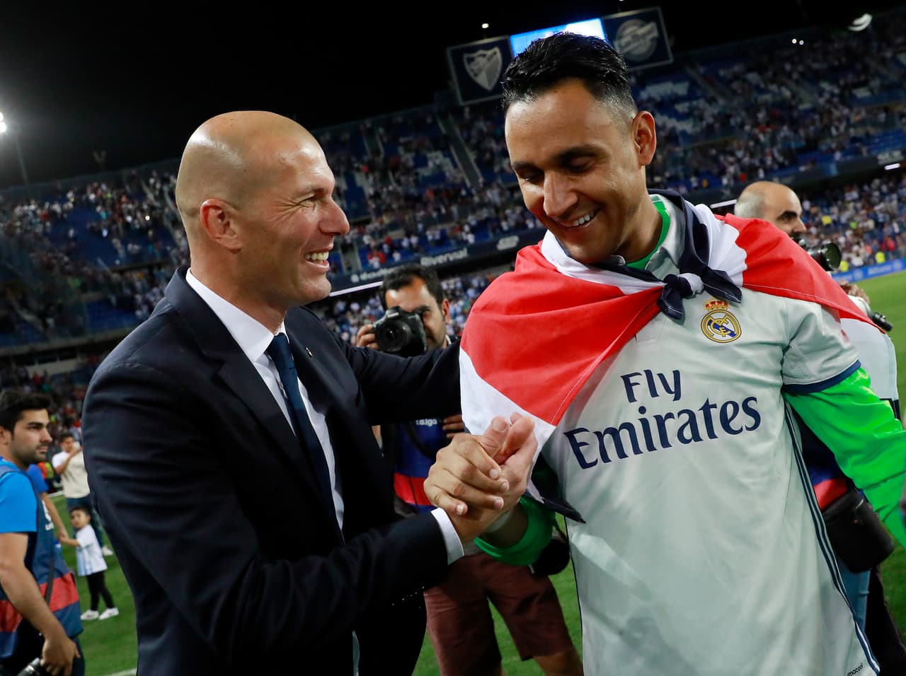 Zinedine Zidane cuenta con Keylor Navas