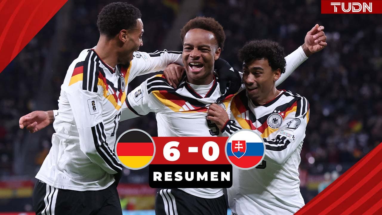 Resumen | Alemania golea y humilla a Eslovaquia para clasificarse al Mundial